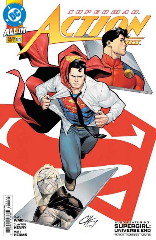 Action Comics #1070 Cover A Clayton Henry - The Fourth Place