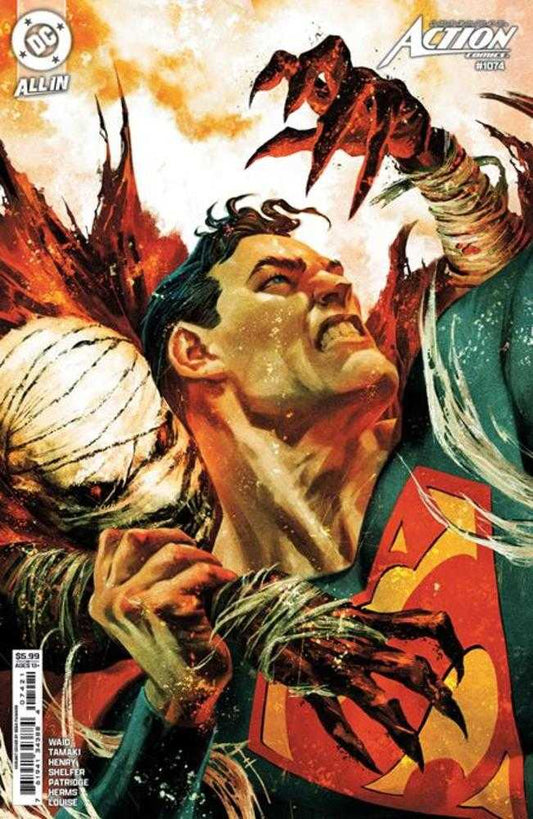 Action Comics #1074 Cover B Sebastian Fiumara Card Stock Variant - The Fourth Place