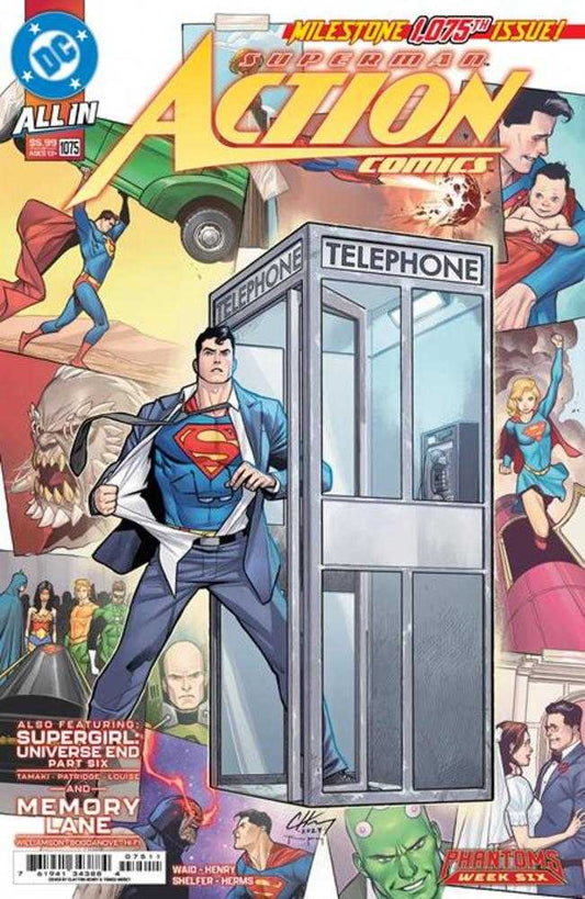 Action Comics #1075 Cover A Clayton Henry - The Fourth Place