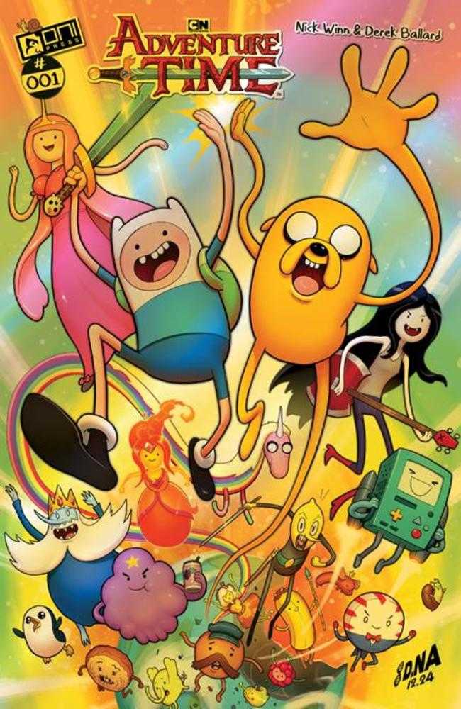 Adventure Time (2025) 1 Cover G David Nakayama Gold Foil Variant - The Fourth Place