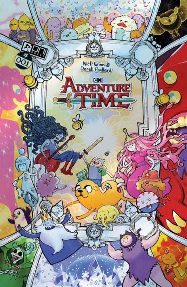 Adventure Time (2025) 1 Cover H Trung Le Nguyen Silver Foil Variant - The Fourth Place