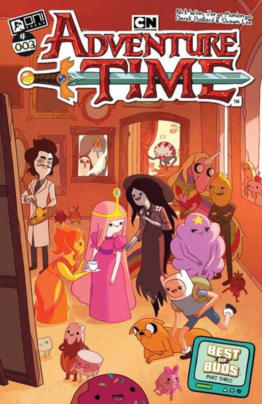 Adventure Time (2025) 3 Cover B Jorge Monlongo Variant - The Fourth Place
