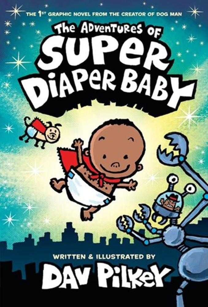 Adventures Of Super Diaper Baby Hardcover Color Edition - The Fourth Place
