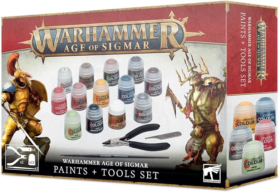 Age of Sigmar: Paints + Tools Set - The Fourth Place