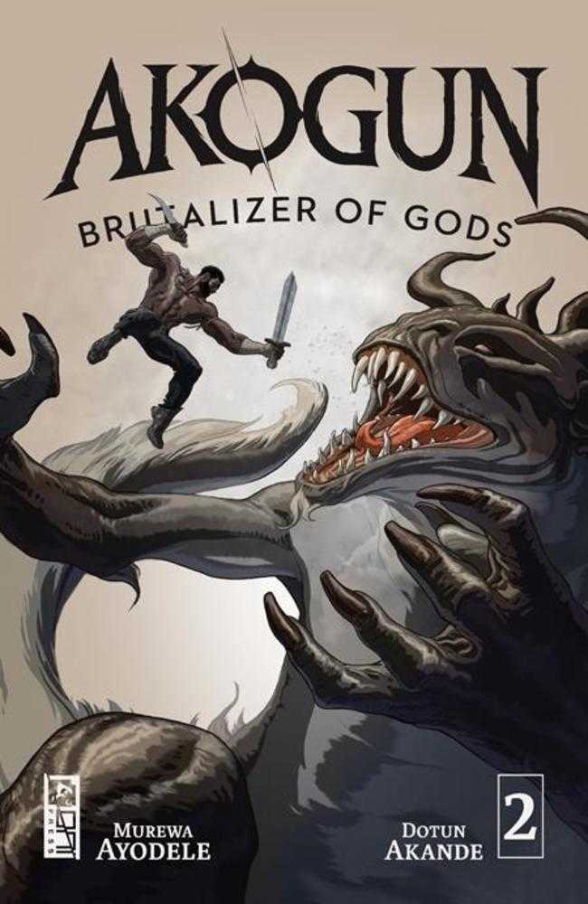 Akogun Brutalizer Of Gods #2 (Of 3) Cover B Grey Williamson Variant - The Fourth Place