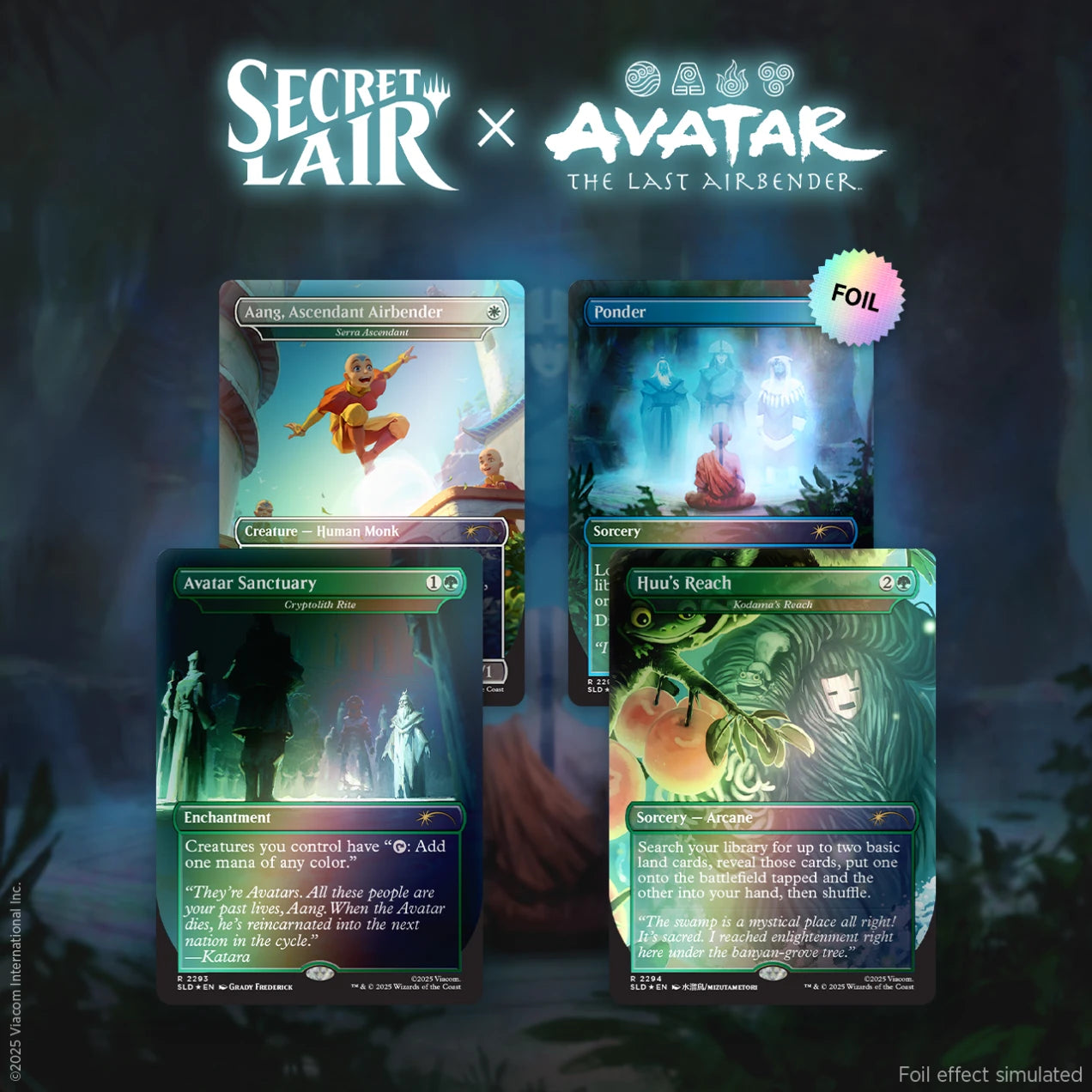 MTG Secret Lair x Avatar: The Last Airbender: A Lot to Learn (Foil)