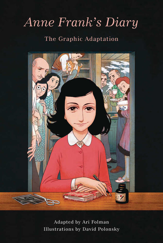 Anne Franks Diary Graphic Adaptation Hardcover - The Fourth Place