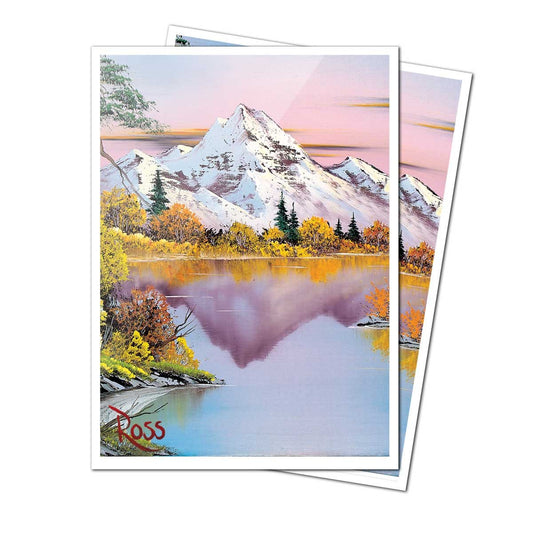 Apex Deck Protectors - Bob Ross - Mighty Mountain Lake (105ct) - The Fourth Place