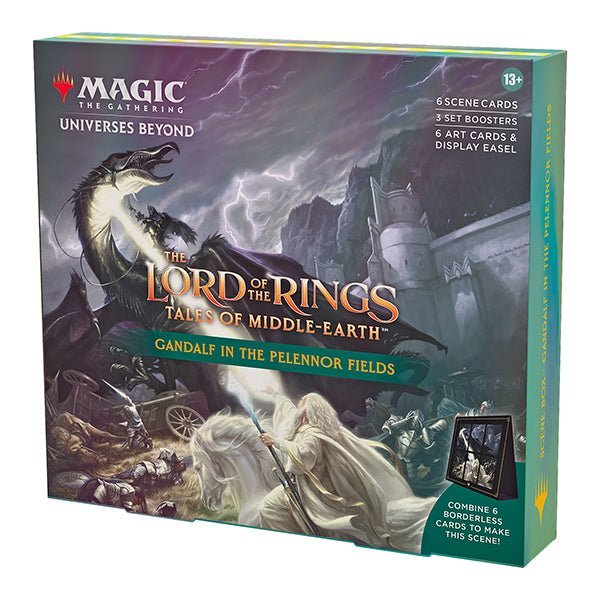 Aragorn at Helm's Deep - Lord of the Rings: Tales of Middle - Earth Scene Box - The Fourth Place