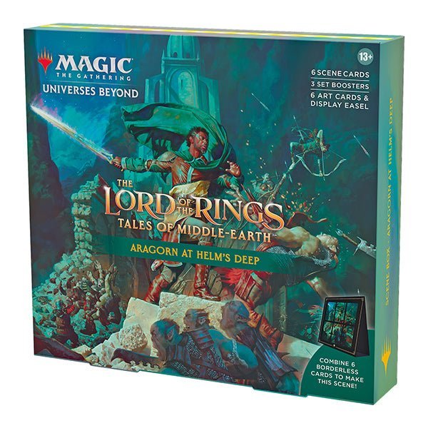 Aragorn at Helm's Deep - Lord of the Rings: Tales of Middle - Earth Scene Box - The Fourth Place