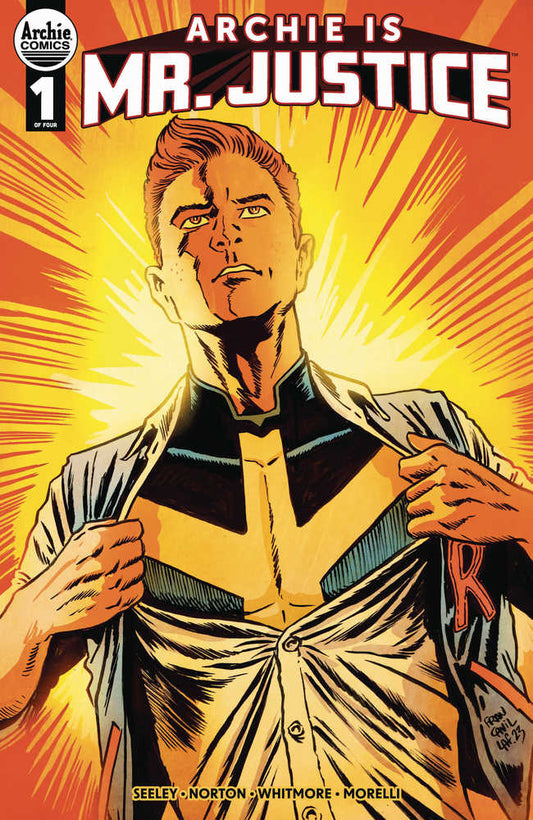 Archie Is Mr Justice #1 (Of 4) Cover B Francesco Francavilla - The Fourth Place
