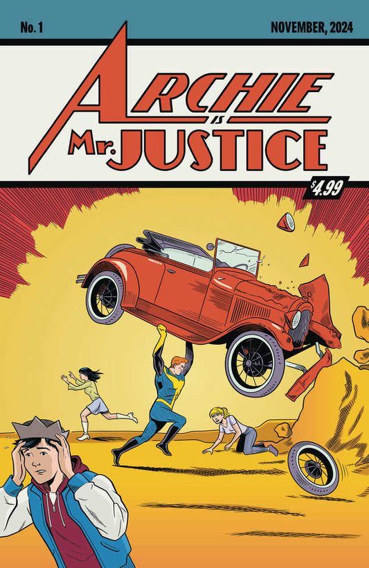 Archie Is Mr Justice #1 (Of 4) Cover C Matt Talbot - The Fourth Place