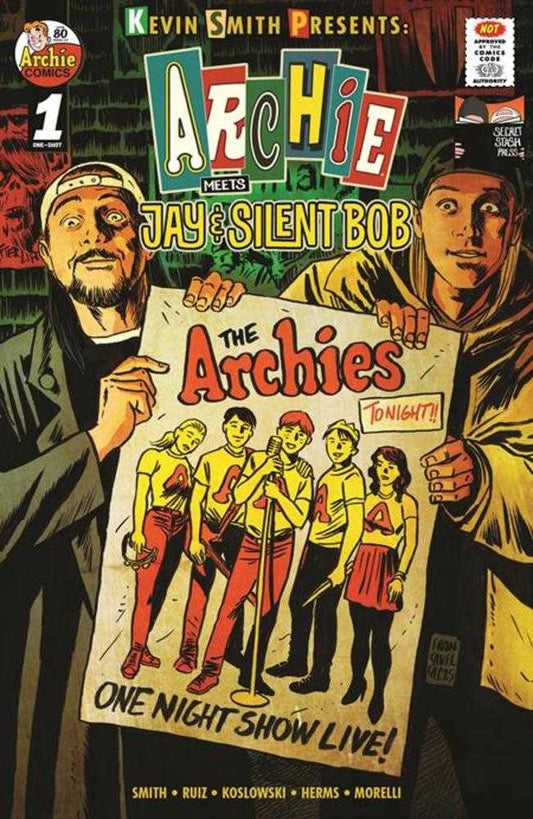 Archie Meets Jay And Silent Bob 1 (One Shot) Cover C Francesco Francavilla Variant (Mature) - The Fourth Place