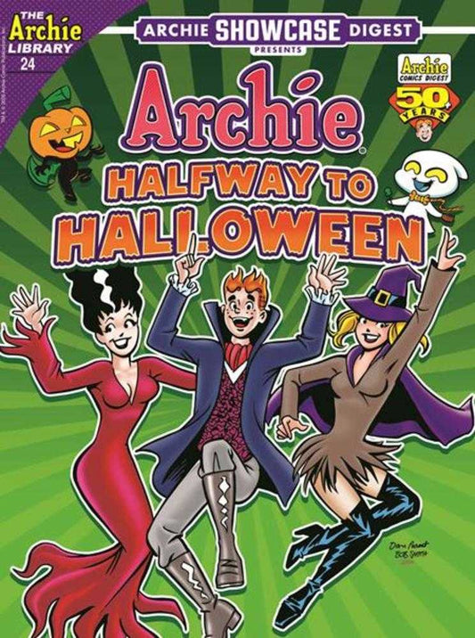 Archie Showcase Jumbo Comics Digest 24 Halfway To Halloween - The Fourth Place