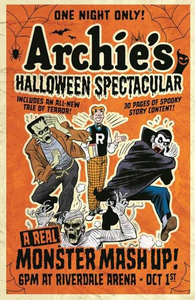 Archies Halloween Spectacular 1 (One Shot) Cover B Bob White Retro Art Variant - The Fourth Place