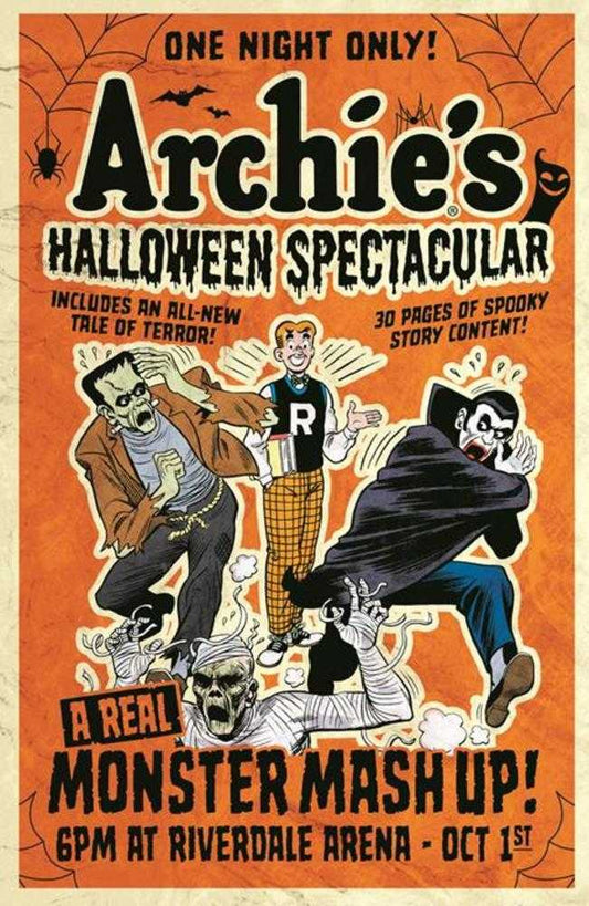 Archies Halloween Spectacular 1 (One Shot) Cover B Bob White Retro Art Variant - The Fourth Place