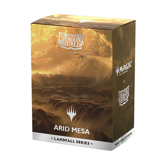 Arid Mesa - MTG Landfall Series - Dragon Shield Sleeves: Standard DUAL - Matte (100 ct.)