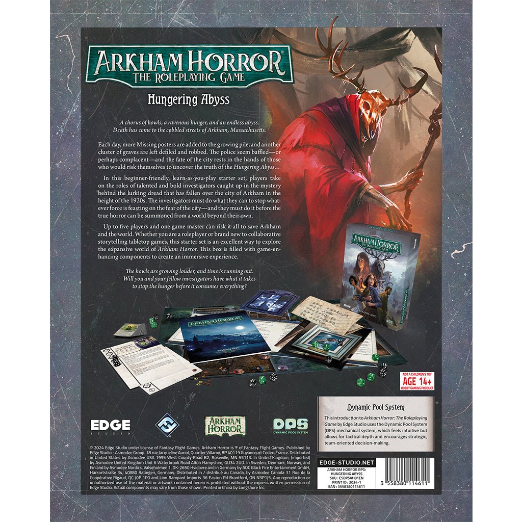 Arkham Horror RPG Starter Set: Hungering Abyss - The Fourth Place