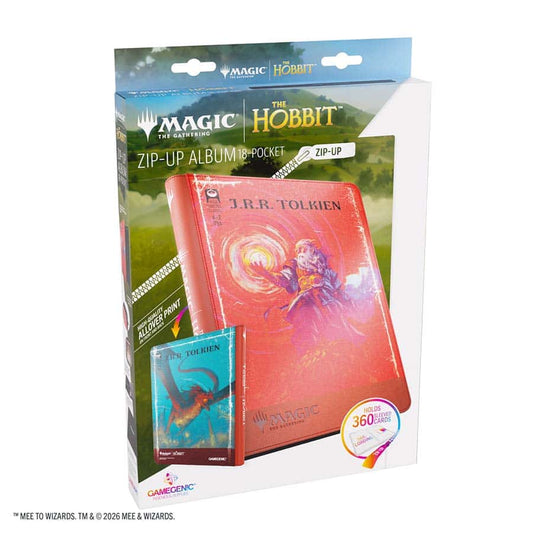 The Arkenstone/Smaug, Worm of Dread - The Hobbit Album: MTG 18-Pocket Zip-Up