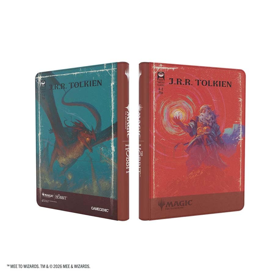 The Arkenstone/Smaug, Worm of Dread - The Hobbit Album: MTG 18-Pocket Zip-Up