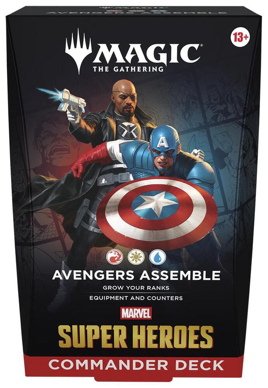 Avengers Assemble Commander Deck - Magic: The Gathering - Universes Beyond - Marvel Super Heroes