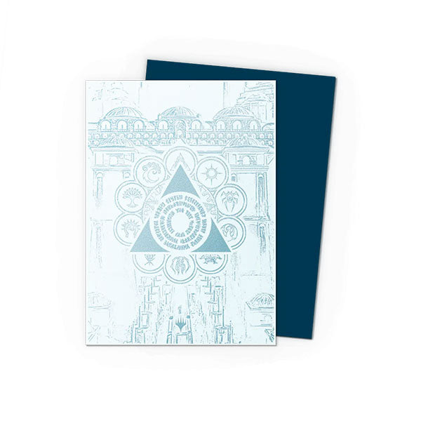 Dragon Shield Sleeves: Dual Matte 'Guildpact Series- 'Azorious Senate' (100 ct.)