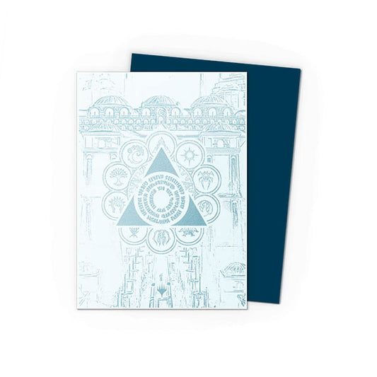 Dragon Shield Sleeves: Dual Matte 'Guildpact Series- 'Azorious Senate' (100 ct.)