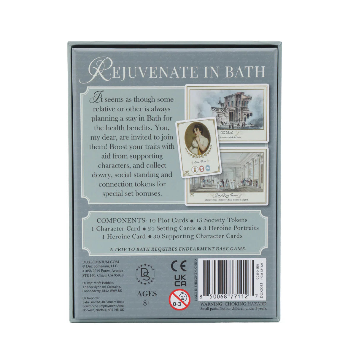 Endearment Expansion- A Trip to Bath