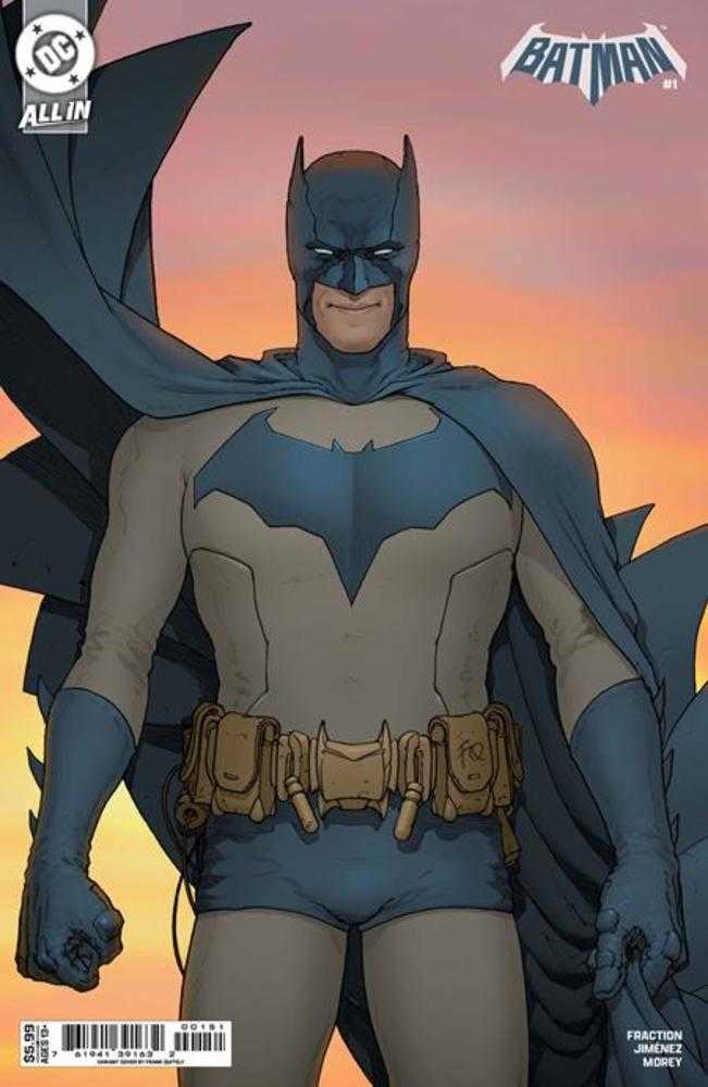 Batman 1 Cover E Frank Quitely Card Stock Variant - The Fourth Place