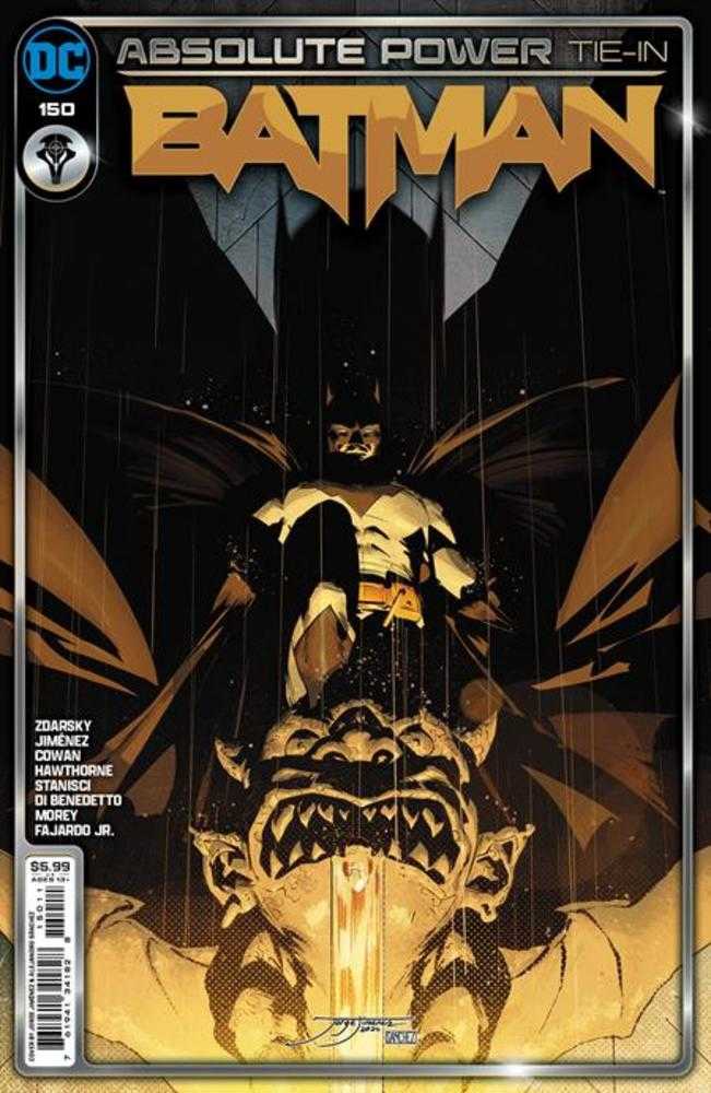 Batman #150 Cover A Jorge Jimenez (Absolute Power) - The Fourth Place