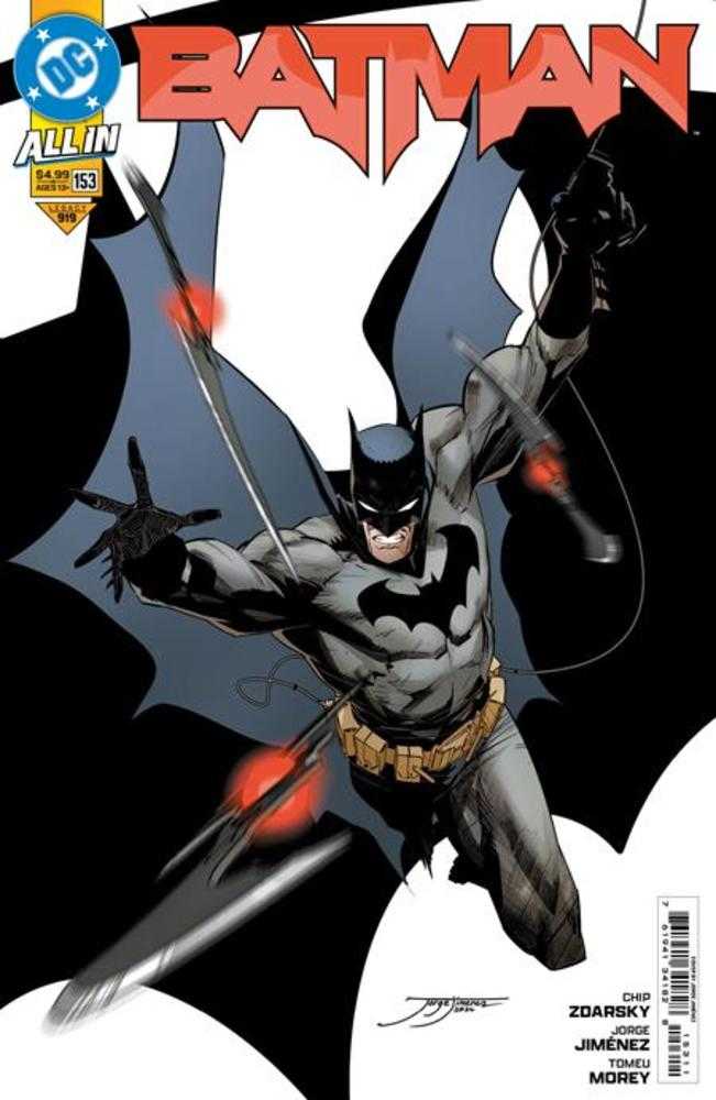 Batman #153 Cover A Jorge Jimenez - The Fourth Place