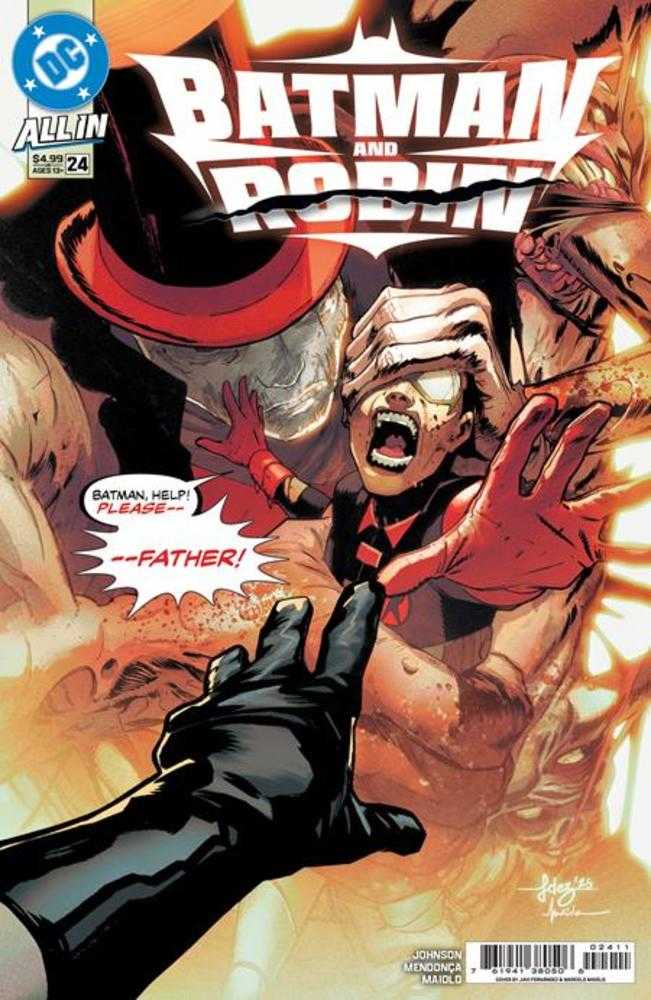 Batman And Robin 24 Cover A Javier Fernandez - The Fourth Place