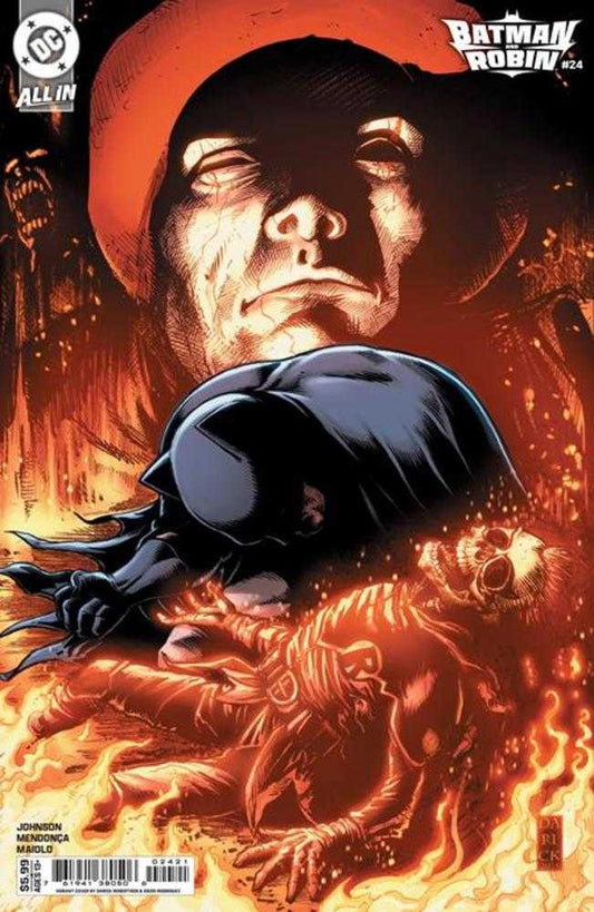 Batman And Robin 24 Cover B Darick Robertson Card Stock Variant - The Fourth Place