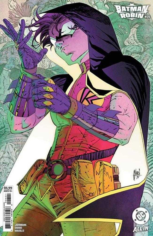 Batman And Robin 26 Cover B Guillem March Card Stock Variant - The Fourth Place