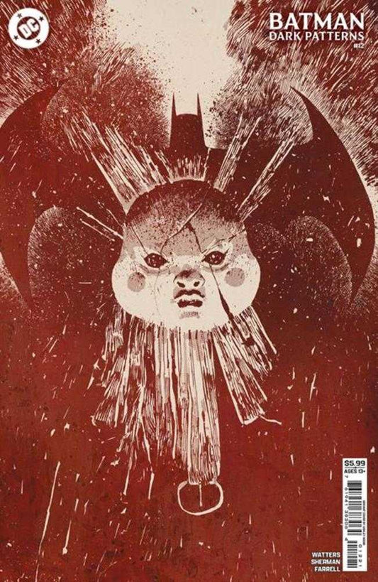 Batman Dark Patterns 12 (Of 12) Cover B Ashley Wood Card Stock Variant - The Fourth Place