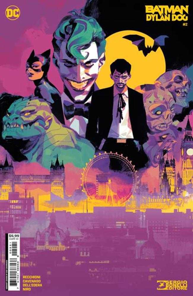 Batman Dylan Dog #2 (Of 3) Cover B Gigi Cavenago Card Stock Variant - The Fourth Place