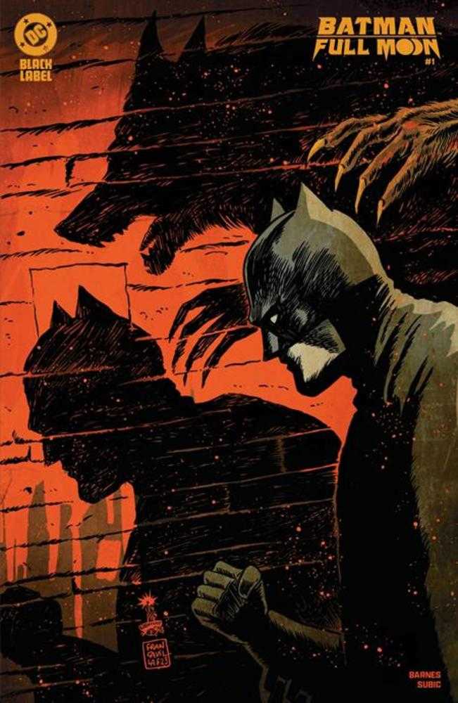 Batman Full Moon #1 (Of 4) Cover C Francesco Francavilla Card Stock Variant (Mature) - The Fourth Place