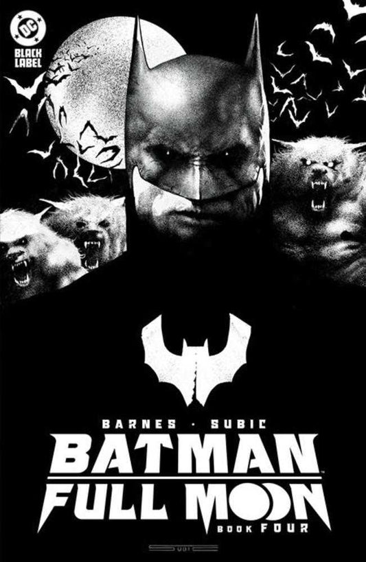 Batman Full Moon #4 (Of 4) Cover A Stevan Subic Glow - In - The - Dark (Mature) Previously Foc'D On 12/9 - The Fourth Place