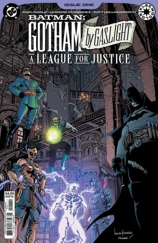 Batman Gotham By Gaslight A League For Justice 1 (Of 6) Cover A Leandro Fernandez - The Fourth Place
