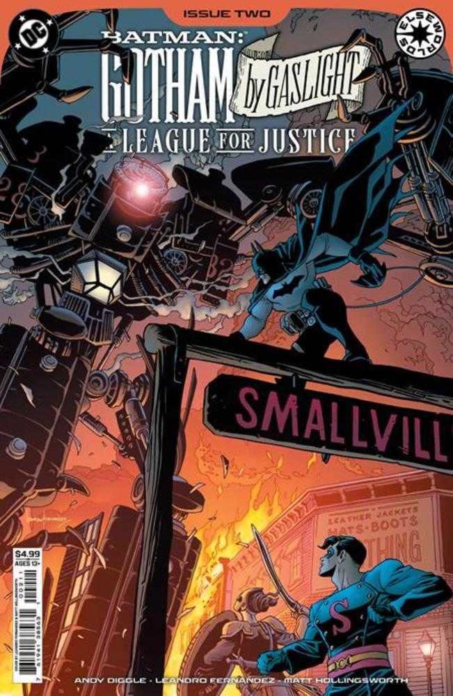 Batman Gotham By Gaslight A League For Justice 2 (Of 6) Cover A Leandro Fernandez - The Fourth Place