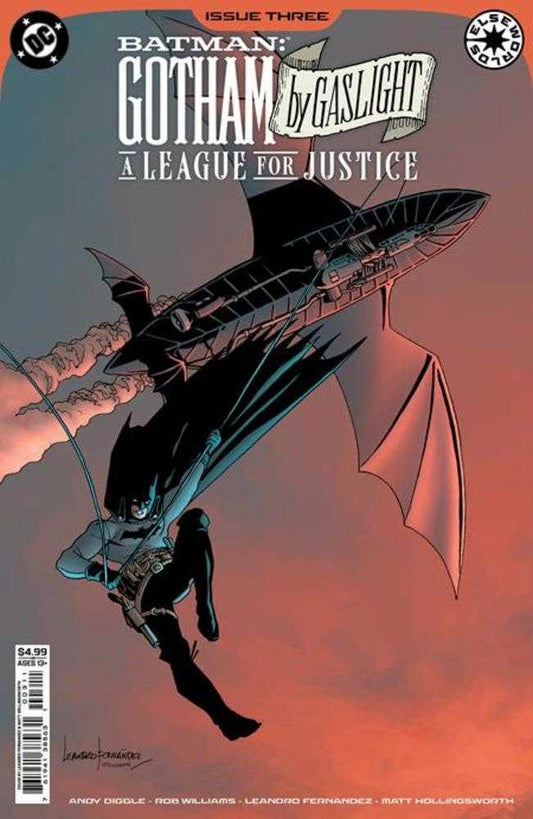 Batman Gotham By Gaslight A League For Justice 3 (Of 6) Cover A Leandro Fernandez - The Fourth Place