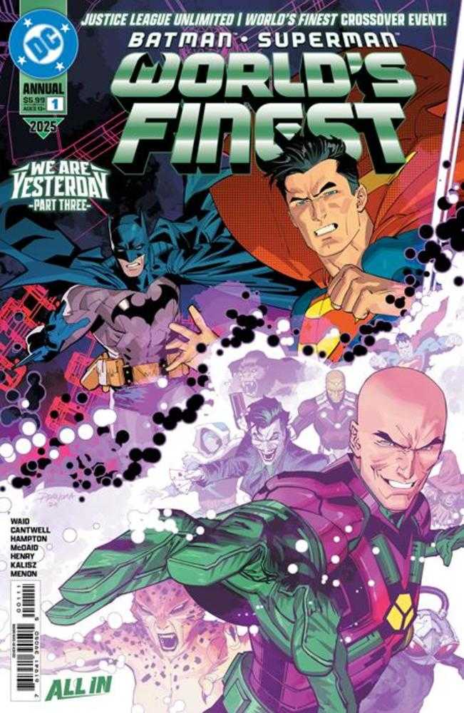 Batman Superman Worlds Finest 2025 Annual 1 (One Shot) Cover A Dan Mora Connecting (We Are Yesterday) - The Fourth Place