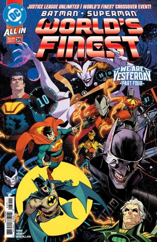 Batman Superman Worlds Finest 39 Cover A Dan Mora Connecting (We Are Yesterday) - The Fourth Place