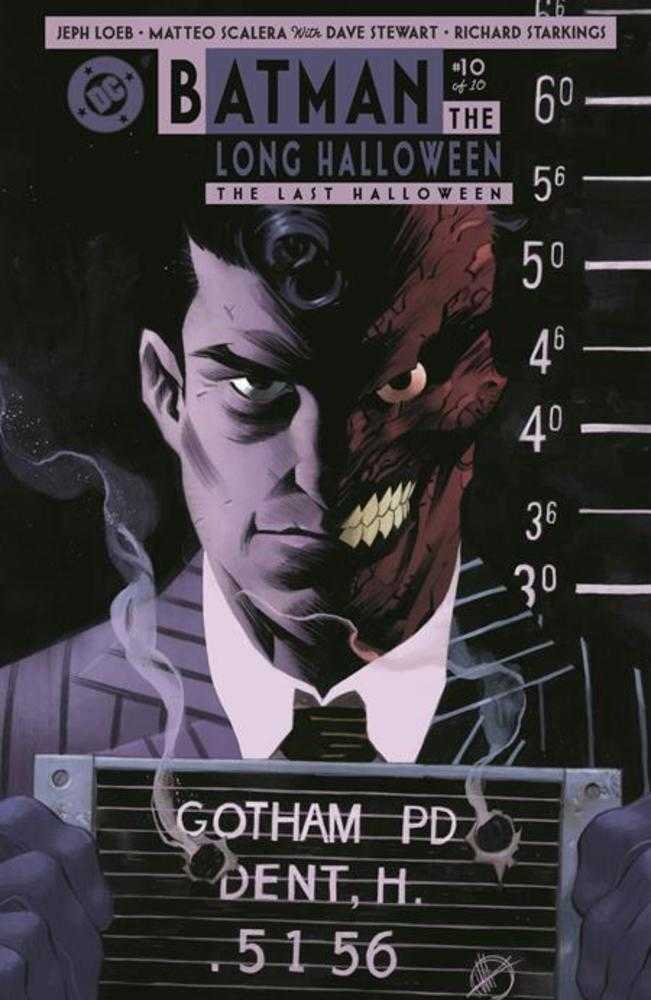 Batman The Long Halloween The Last Halloween 10 (Of 10) Cover B Matteo Scalera Card Stock Variant - The Fourth Place
