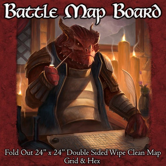 Battle Map Board: Grid & Hex - The Fourth Place