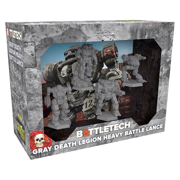BattleTech: Gray Death Legion Heavy Battle Lance Pack - The Fourth Place