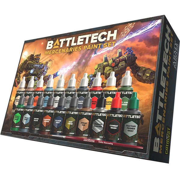 BattleTech: Mercenaries Paint Set - The Fourth Place
