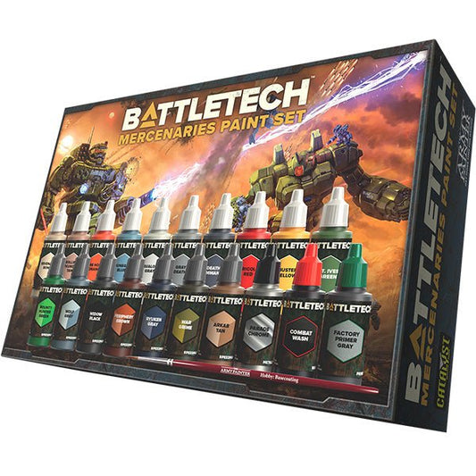 BattleTech: Mercenaries Paint Set - The Fourth Place