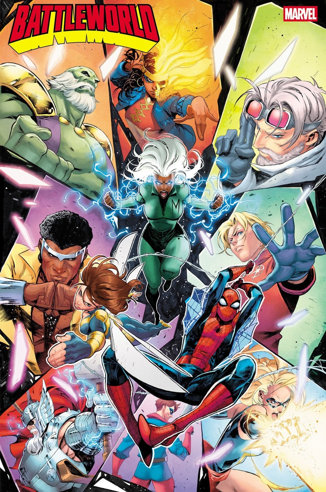 Battleworld 1 Iban Coello Foil Variant - The Fourth Place