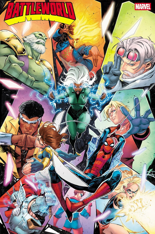 Battleworld 1 Iban Coello Foil Variant - The Fourth Place